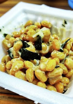 ご飯に合う合う♪パリふわのり納豆-レシピのメイン写真
