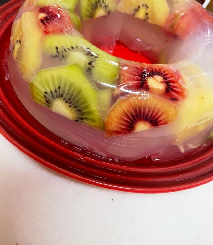 3色キウイの寒天 by ♡にゃんたま♡ 【クックパッド】 簡単おいしい