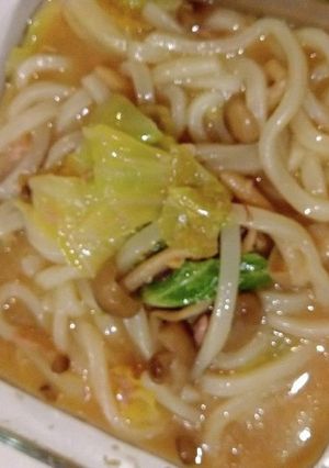 なんちゃって味噌煮込みうどん-レシピのメイン写真