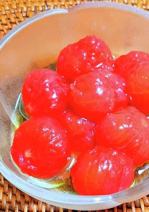 ミニトマトのハニーレモンマリネ-レシピのメイン写真