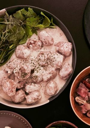 家にあるものでスウェーデン風ミートボール-レシピのメイン写真
