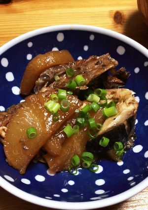 圧力鍋でぶり大根　-レシピのメイン写真