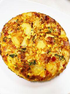 野菜いっぱいスペインオムレツ-レシピのメイン写真