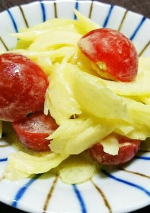 セロリとミニトマトのマスタードサラダ-レシピのメイン写真