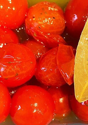 皮を剥かないプチトマトの簡単マリネ-レシピのメイン写真