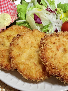 混ぜて焼くだけ♡サクッふわっ!エビカツ-レシピのメイン写真