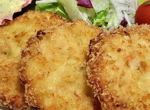 混ぜて焼くだけ♡サクッふわっ！エビカツ-レシピのメイン写真