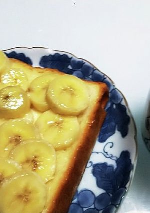 バナナトースト-レシピのメイン写真
