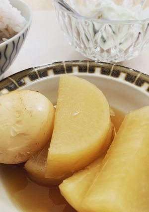 大根と卵の煮物-レシピのメイン写真