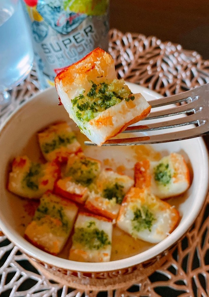 ちくわのエスカルゴバター焼き-レシピのメイン写真