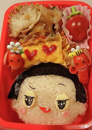 チコちゃんおにぎり弁当！-レシピのメイン写真