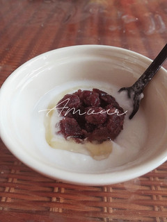 絶品♡あんこ蜂蜜ヨーグルト♪-レシピのメイン写真