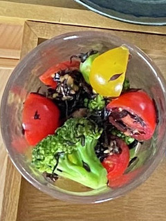 梅肉和えサラダ-レシピのメイン写真