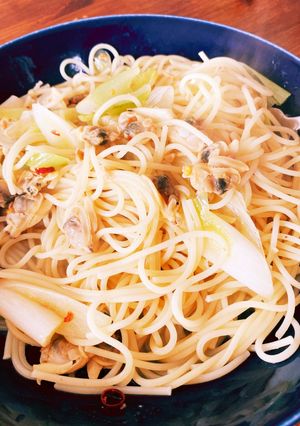 焼肉ザパンチで超簡単ボンゴレ-レシピのメイン写真