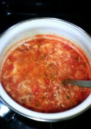 トマトと卵の中華スープ-レシピのメイン写真