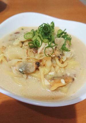 土曜ランチの麺バリエーション。-レシピのメイン写真