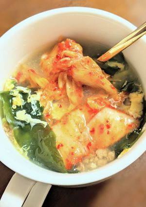 簡単♡キムチスープ-レシピのメイン写真