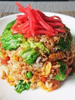 超簡単!本格レタスチャーハン!!-レシピのメイン写真