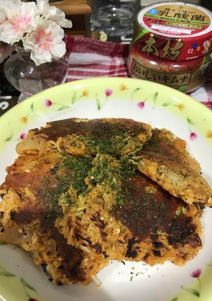 本技キムチとオートミールのチーズ焼き-レシピのメイン写真
