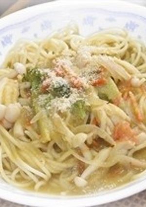 グリーントマトのクリームパスタ-レシピのメイン写真