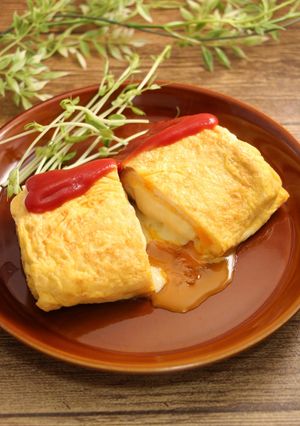 簡単！ワンパントースト☆チーズと半熟卵-レシピのメイン写真