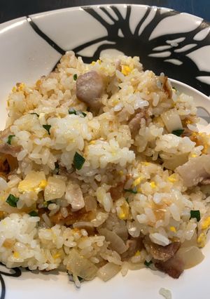 豚バラねぎ塩チャーハン-レシピのメイン写真