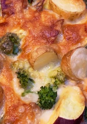 オートミール粉で鮭の優しいグラタン-レシピのメイン写真