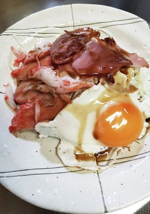 簡単時短　チャーシューカニカマ丼-レシピのメイン写真
