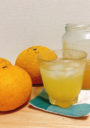甘夏のはちみつシロップ-レシピのメイン写真