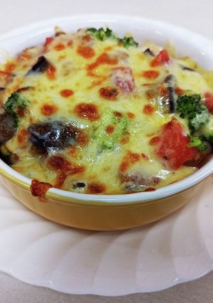 夏野菜のドリア-レシピのメイン写真
