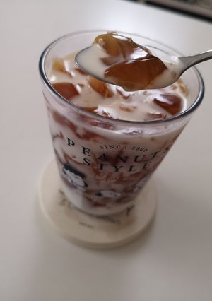 紅茶ゼリーミルクティ-レシピのメイン写真
