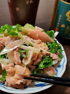 ツナと薬味のポン酢和え-レシピのメイン写真