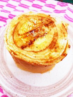 卵焼き器で作る簡単バウムクーヘン-レシピのメイン写真