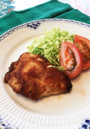 鶏むね肉のパン粉焼き！お弁当にも！-レシピのメイン写真