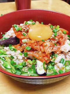 冷やし豚キムチ蕎麦-レシピのメイン写真