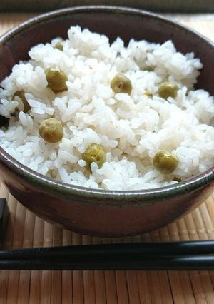 グリンピースご飯-レシピのメイン写真