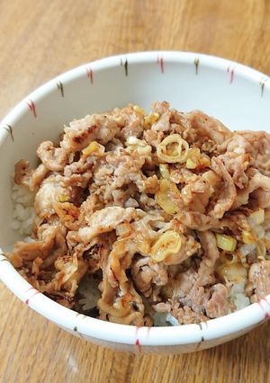 塩麹豚丼-レシピのメイン写真