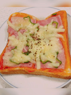 ピザトースト-レシピのメイン写真