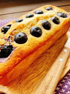 ブルーベリーとヨーグルトのパウンドケーキ-レシピのメイン写真