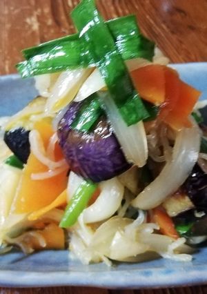 茄子の野菜炒め！ゆりさん風-レシピのメイン写真