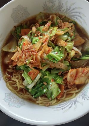野菜たっぷり凄旨キムチラーメン-レシピのメイン写真