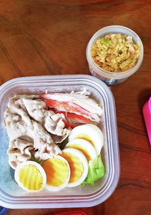 社会人娘弁当(休日出勤ご苦労様)-レシピのメイン写真