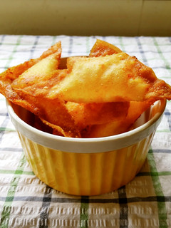 キムチとチーズの揚げワンタン♪-レシピのメイン写真
