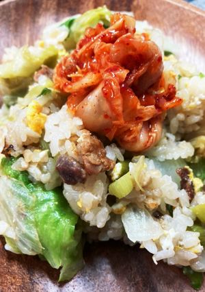 凄うま！ご馳走キムチチャーハン-レシピのメイン写真