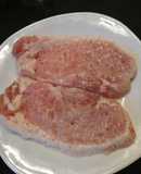 キッチンバサミで簡単★とんかつ肉の筋切り