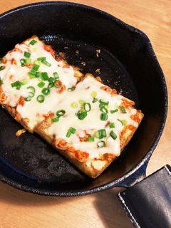 厚揚げ♡キムチピザ-レシピのメイン写真