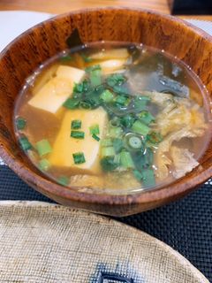 キムチの最期で、チゲ風味噌汁-レシピのメイン写真