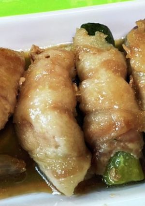 きゅうりと新玉の豚バラ肉巻き-レシピのメイン写真