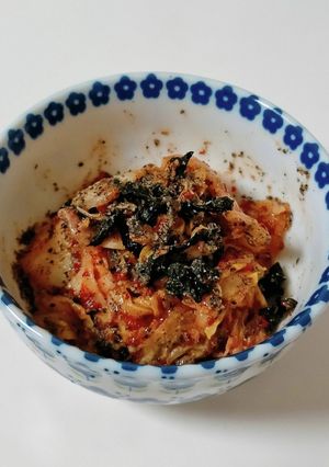 本技キムチのパリパリ胡麻和え-レシピのメイン写真