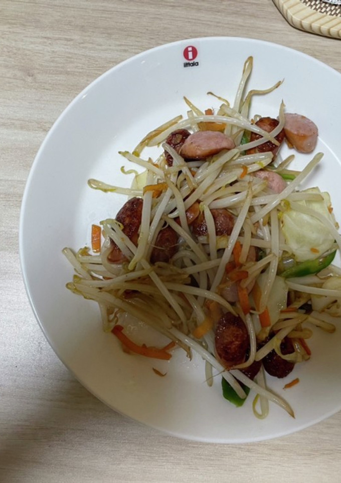 野菜とウインナーの炒め-レシピのメイン写真